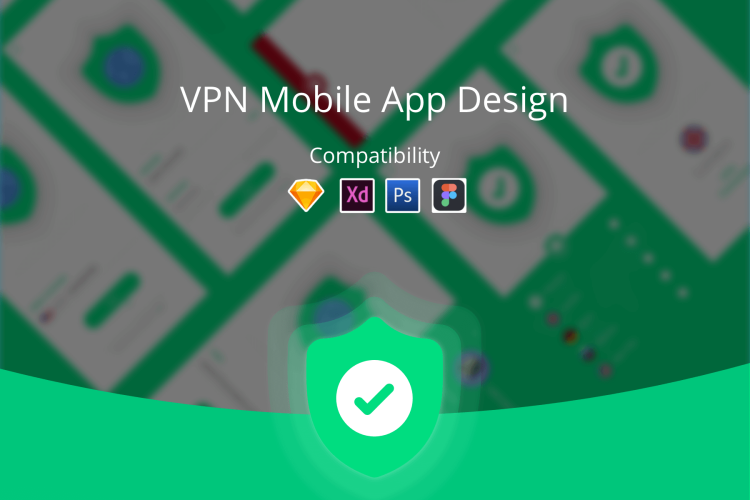 VPN 移动应用程序设计UI