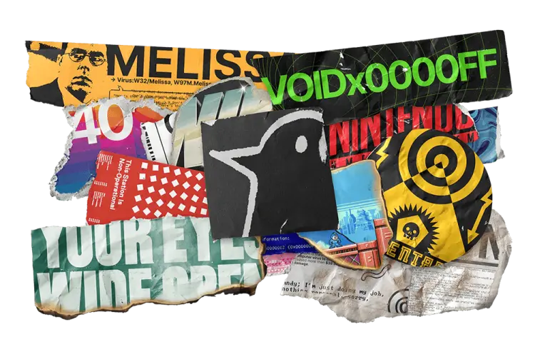 TORN PAPER III — MOCKUP PACK 50款潮流复古褶皱做旧燃烧灰烬碎片撕纸毛边拼贴纸片ps样机素材