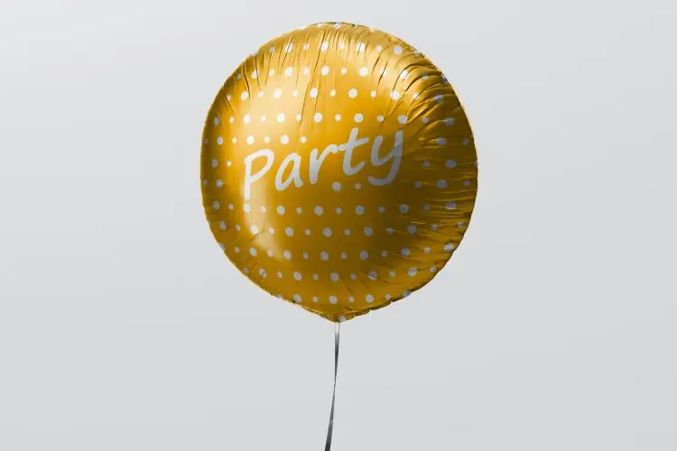 Round Balloon Mockup 圆形铝箔节日气球logo印花图案设计贴图ps样机素材展示效果模板