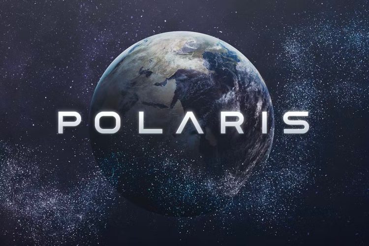 Polaris 科幻电影游戏海报logo设计英文字体下载