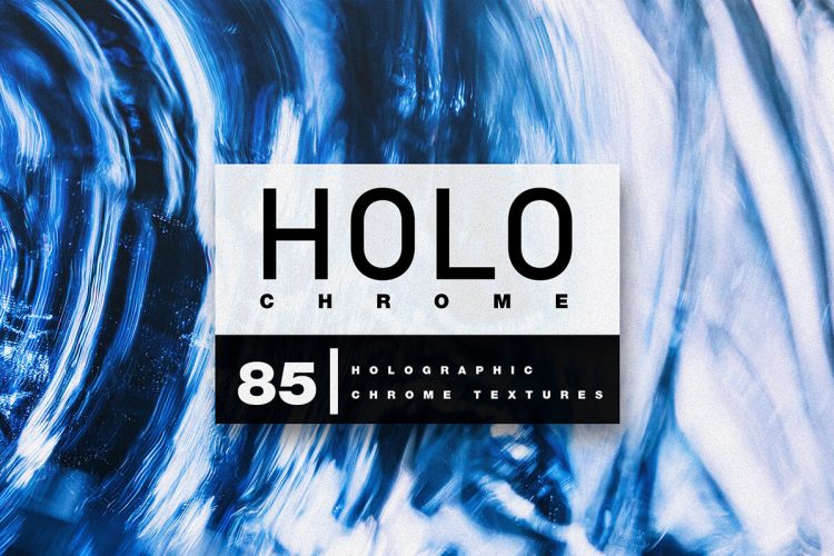 HOLO chrome 85款高清创意艺术抽象holo铝箔金属反光装饰背景纹理图片设计素材