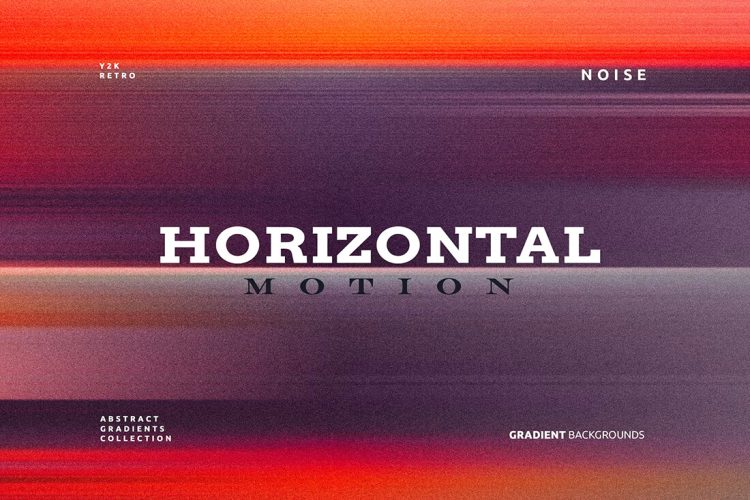 Abstract Horizontal Motion Backgrounds 抽象线条水平运动故障背景图片国外设计素材 12p