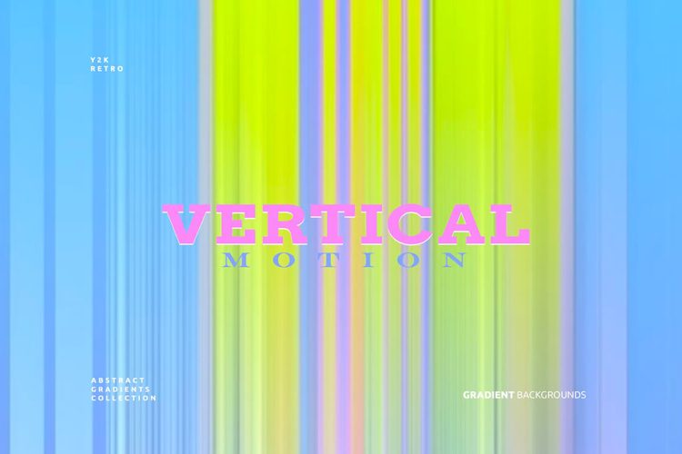 Abstract Vertical Motion Backgrounds 10 复古抽象垂直运动线条故障海报广告背景图片设计素材 10p