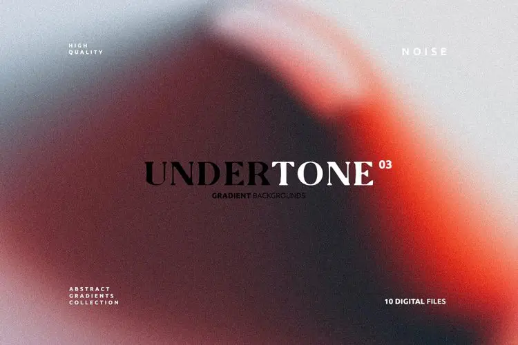 Undertone Gradient Backgrounds 03 抽象模糊噪点深褐色渐变背景图片国外设计素材 10p