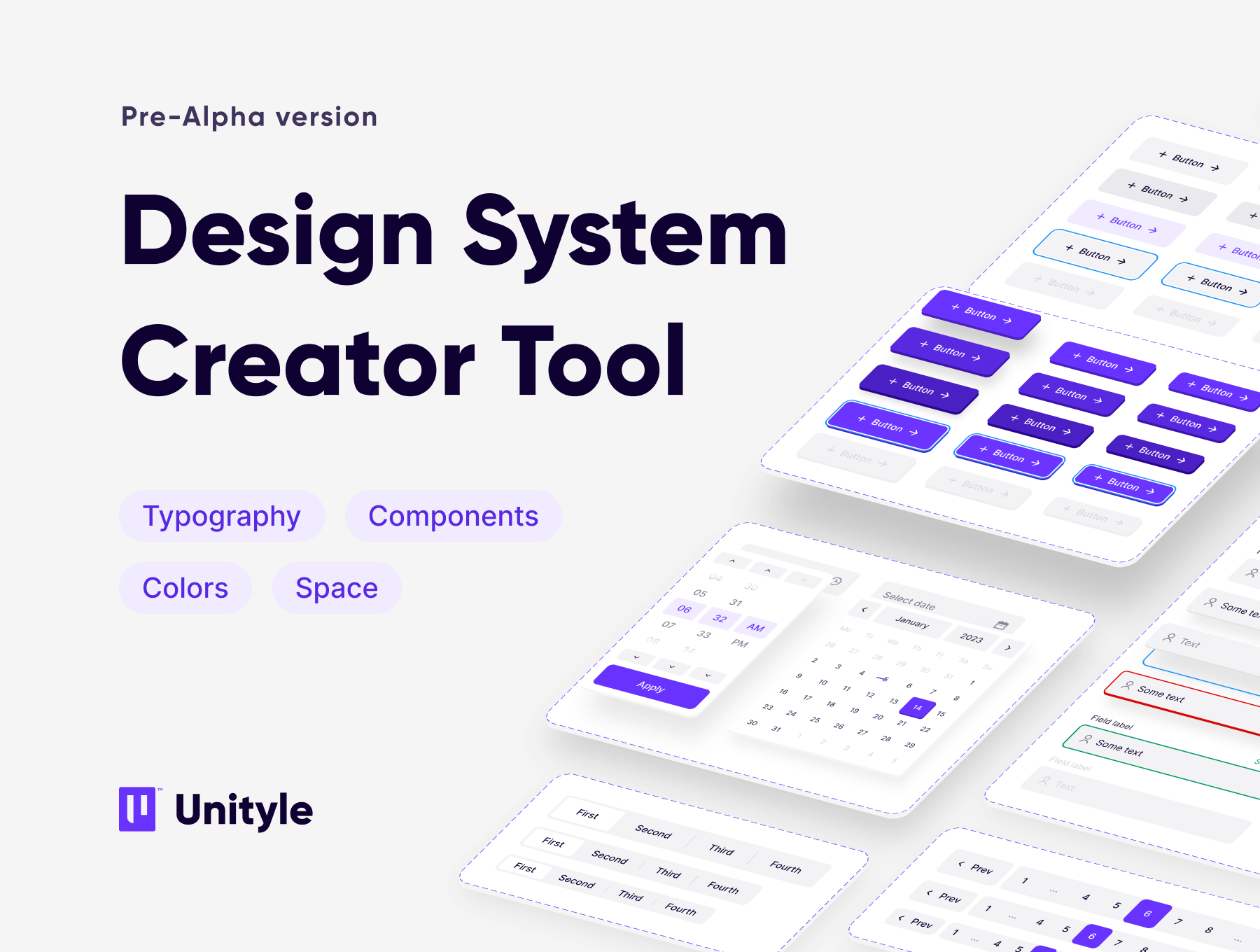 Design System Creator Tool (Pre-Alpha) 设计系统创建工具-UI Kit-色彩系统-Creator Tool