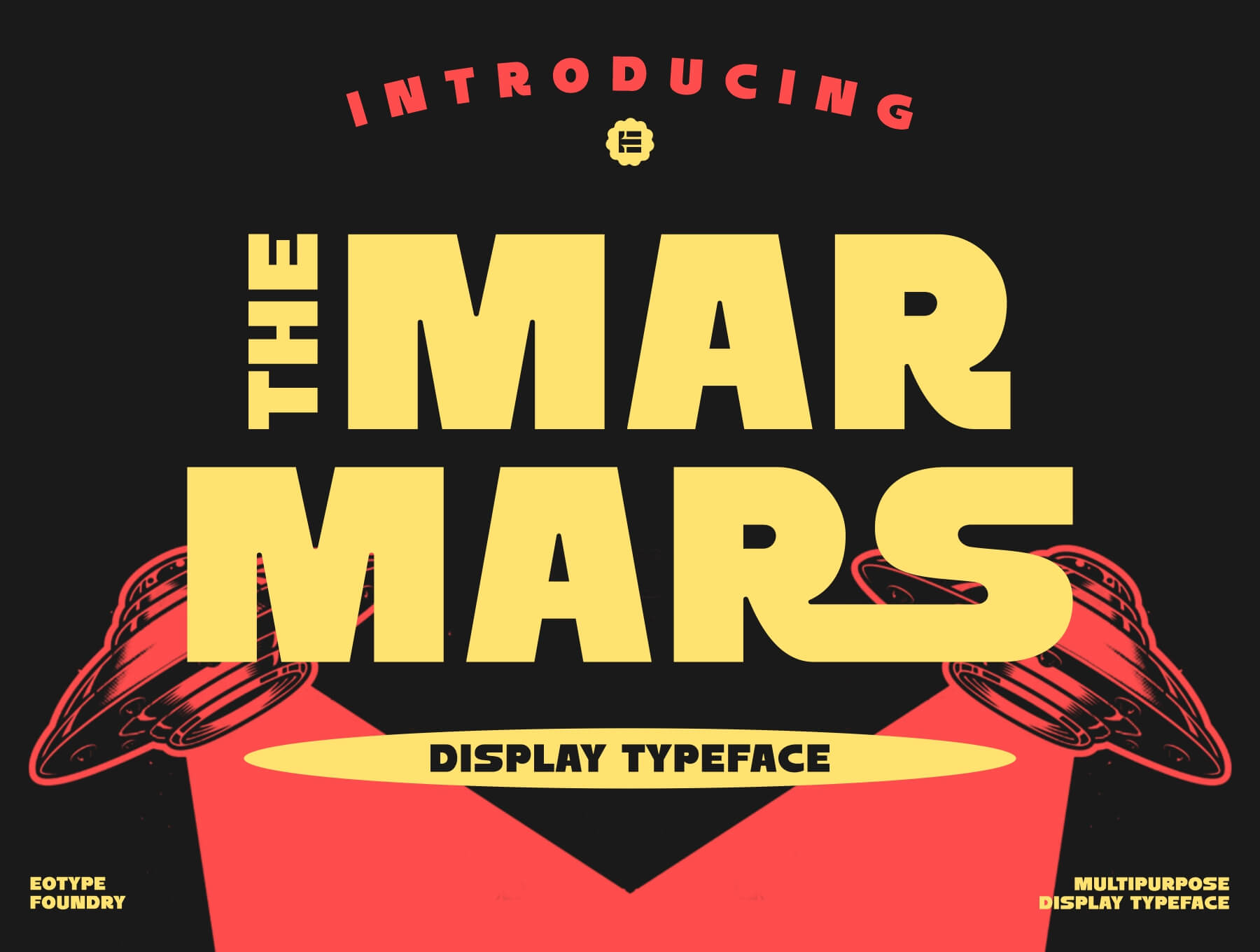 The Marmars – Display Typeface 创意潮流趣味品牌logo美食海报pop广告标题无衬线英文字体