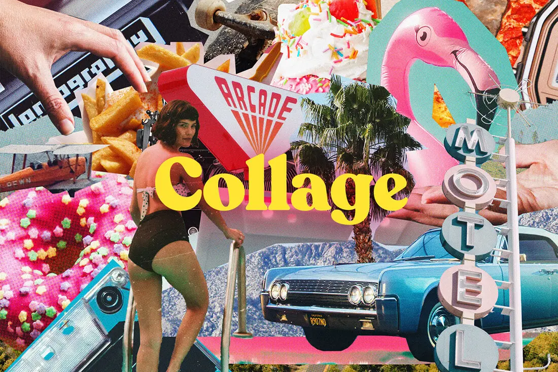 Collage 150+ Vintage Style Cutouts 150款创意艺术复古潮流ins剪纸拼贴画webp免抠图片设计素材源文件