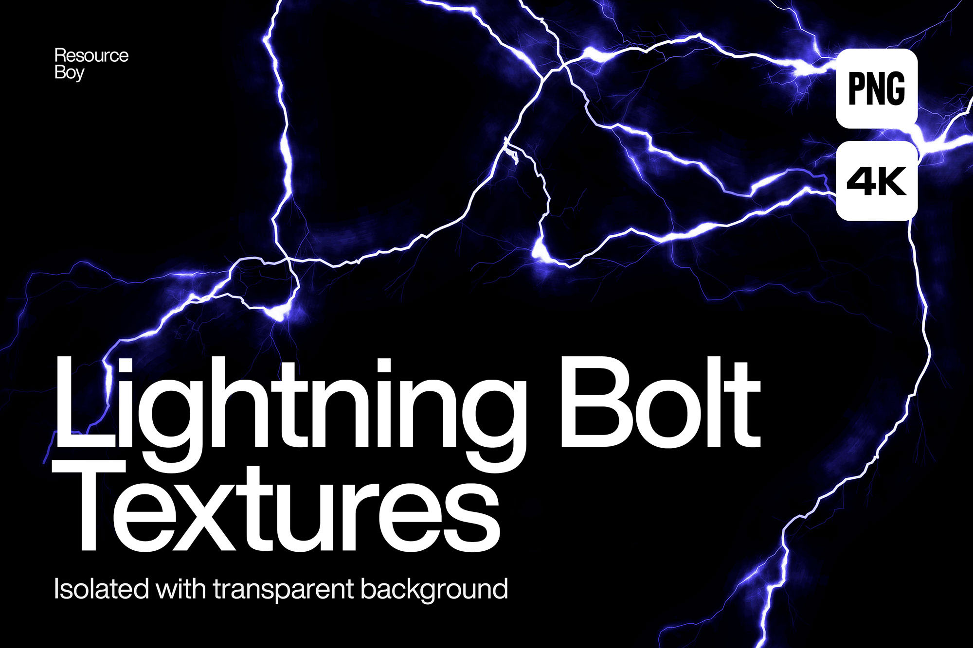 100 Lightning Bolt Textures  100款未来科幻闪电雷电光电恶劣天气海报背景底纹png免抠图片素材免费下载