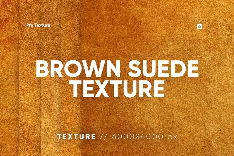 20 Brown Suede Texture HQ  20款复古褶皱棕色绒面革纹理背景叠加图片设计素材