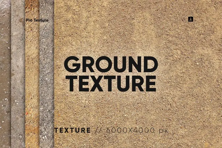 20 Ground Texture HQ  20张干燥的土地土壤地面纹理背景叠加图片设计素材