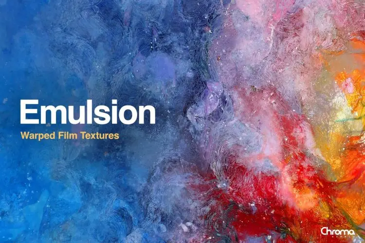 Emulsion Warped Film Textures  20款高清炫彩抽象艺术摄影液体颜料绘画海报设计背景图片纹理素材