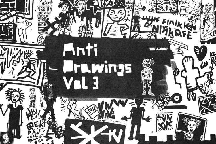 Anti-Drawings Vol. 3 x286 Vectors  286款90年代Y2K亚文化复古潮流艺术手绘涂鸦插图插画矢量设计素材