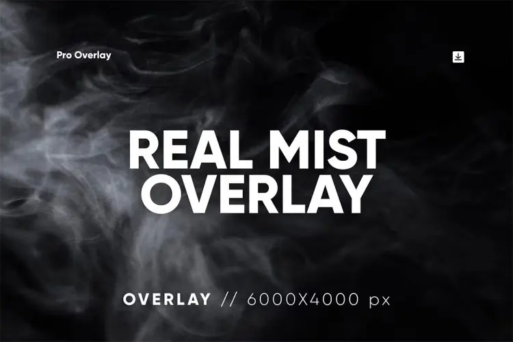 30 Real Mist Overlay HQ  30款逼真水蒸汽烟熏烟雾气云烟轻烟体背景覆盖混合叠加图片国外设计素材