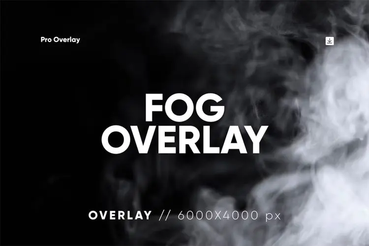 40 Fog Overlays HQ  40款水蒸汽烟熏烟雾烟幕烟云轻烟背景覆盖叠加图片国外设计素材