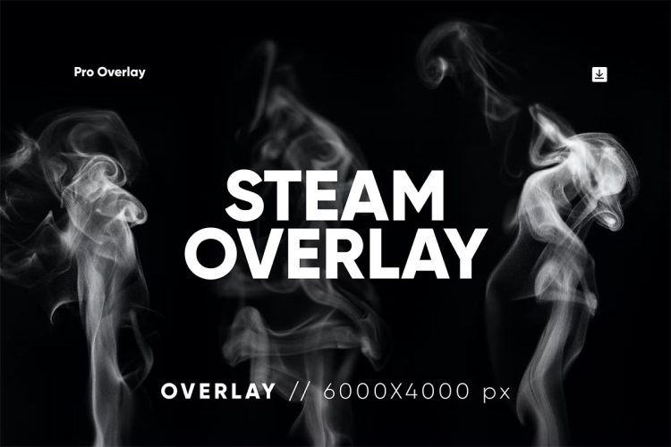 20 Steam Overlay HQ  20款香烟烟雾冒烟薄雾云烟背景覆盖叠加图片国外设计素材