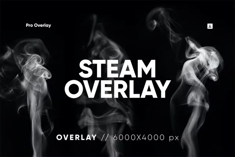20 Steam Overlay HQ  20款香烟烟雾冒烟薄雾云烟背景覆盖叠加图片国外设计素材