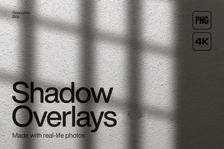 100 Shadow Overlays  100款真实文艺阳光植物窗格阴影投影叠加背景底纹webp免抠图片素材免费下载