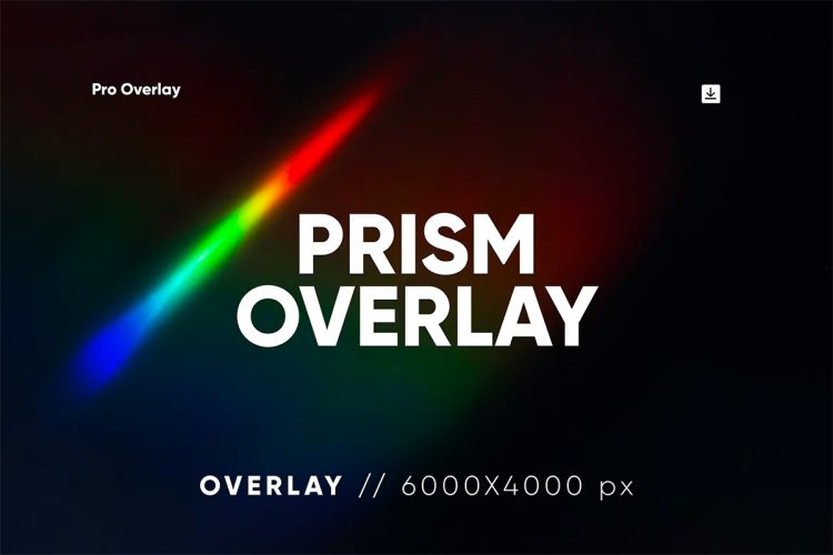 20 Prism Overlay HQ  20款虹光棱镜彩虹光斑光晕背景叠加图片国外设计素材