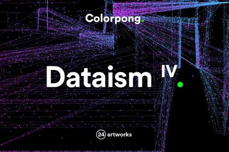 Dataism IV – Vector bundle  24款炫彩科幻大数据分析海报背景底纹_粒子网络视觉海报背景底纹图片设计素材