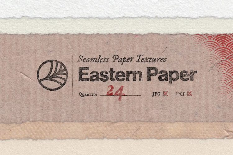 Seamless Paper Textures – Eastern  24款复古怀旧无缝拼接艺术纸张做旧粗糙纹理纸纹肌理背景图片素材