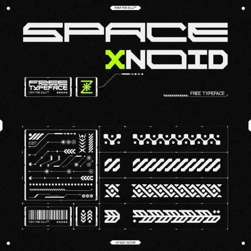 AZTECH VECTOR PACK 阿兹特克科技现代古代未来主义抽象AI矢量符号图腾logo图标标识图形设计素材