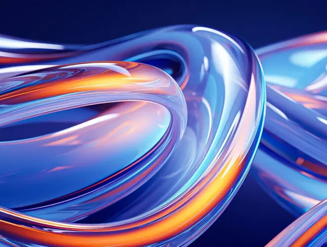 3D Gradient Wallpaper – Abstract background 21个高清宽屏未来科幻镭射渐变抽象艺术壁纸科技背景底纹图片素材