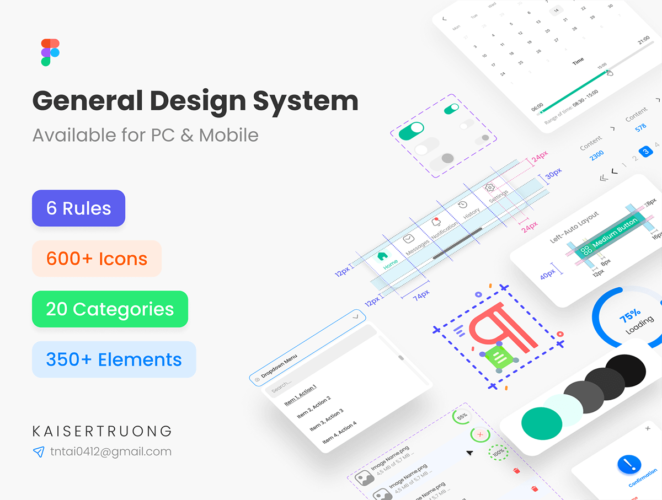 General Design System 灵活且可扩展的设计系统