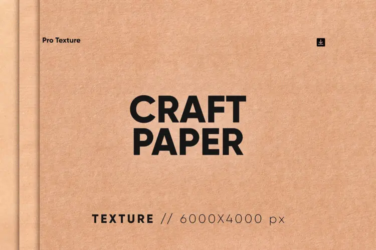 20 Craft Paper Texture HQ 工艺牛皮纸棕色褶皱纹理背景图片设计素材