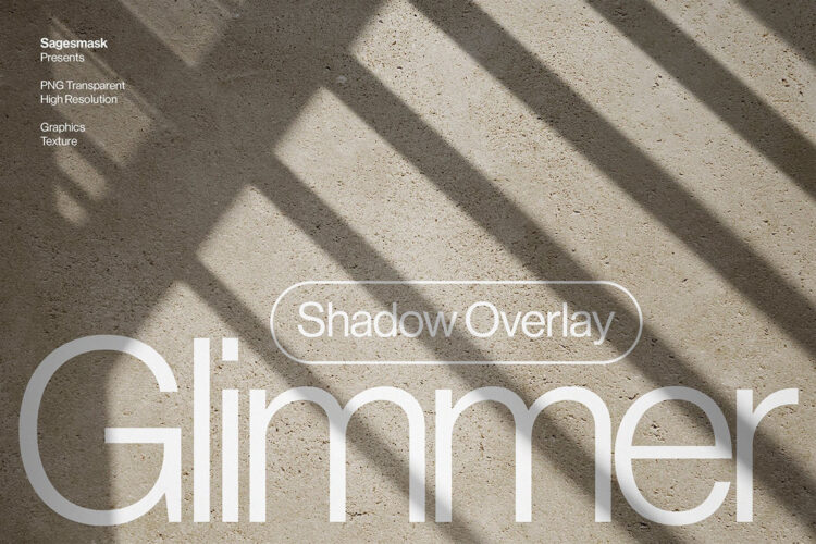 Glimmer Shadow Overlays 25款自然文艺光影窗框窗格阴影投影倒影背景底纹png免抠图片素材