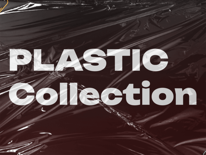 PLASTIC Collection 70多款潮流复古光泽褶皱塑料纸保鲜薄膜胶带气泡封口袋包装图片素材