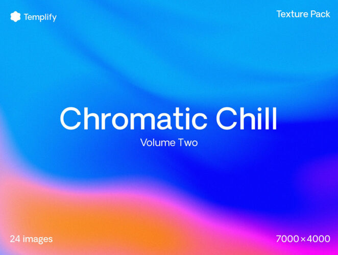 Chromatic Chill Volume Two Texture Background Pack 12款冷色调现代时尚迷幻潮流酸性弥散光模糊渐变背景底纹图片素材