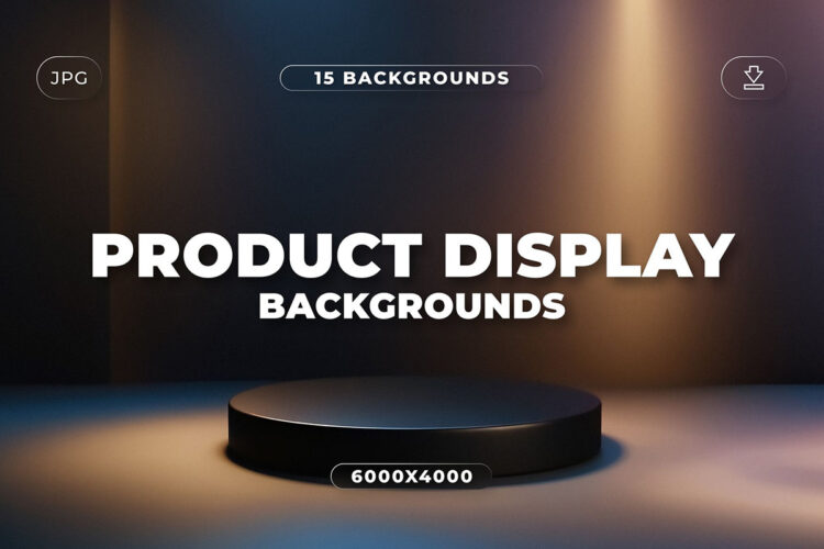 15 Product Display Backgrounds 15款领奖台产品展台背景图片设计素材