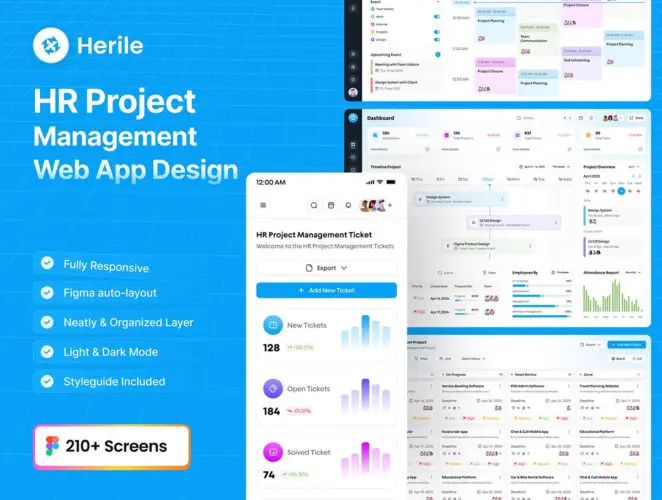 人力资源项目管理Web应用程序设计 HR Project Management Web App Design