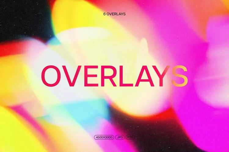 复古抽象灯光失焦模糊强光泄露背景叠加图片设计素材 Vintage Light Overlays