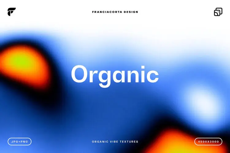 20款现代抽象艺术科幻有机活力迷幻流体渐变科技背景高清图片素材 Organic Vibe Textures