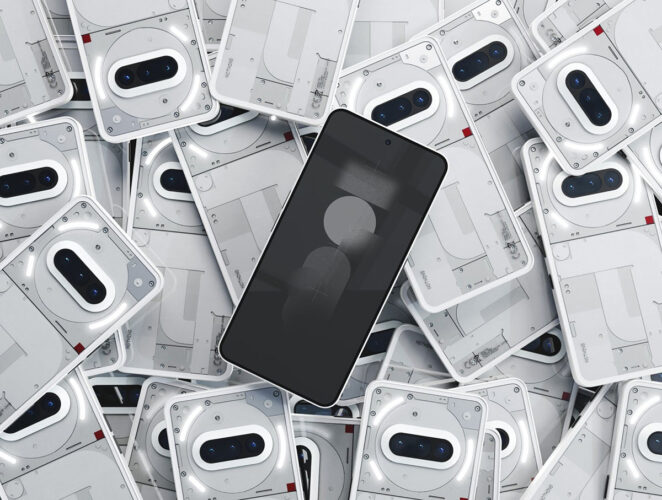 6款高级工业机械风UI作品设计phone手机展示贴图psd样机模板 Bundle Nothing Phone 3A Mockups