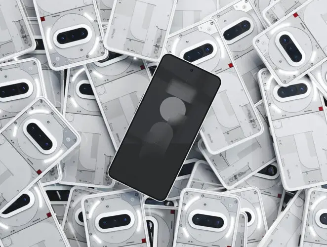6款高级工业机械风UI作品设计phone手机展示贴图psd样机模板 Bundle Nothing Phone 3A Mockups