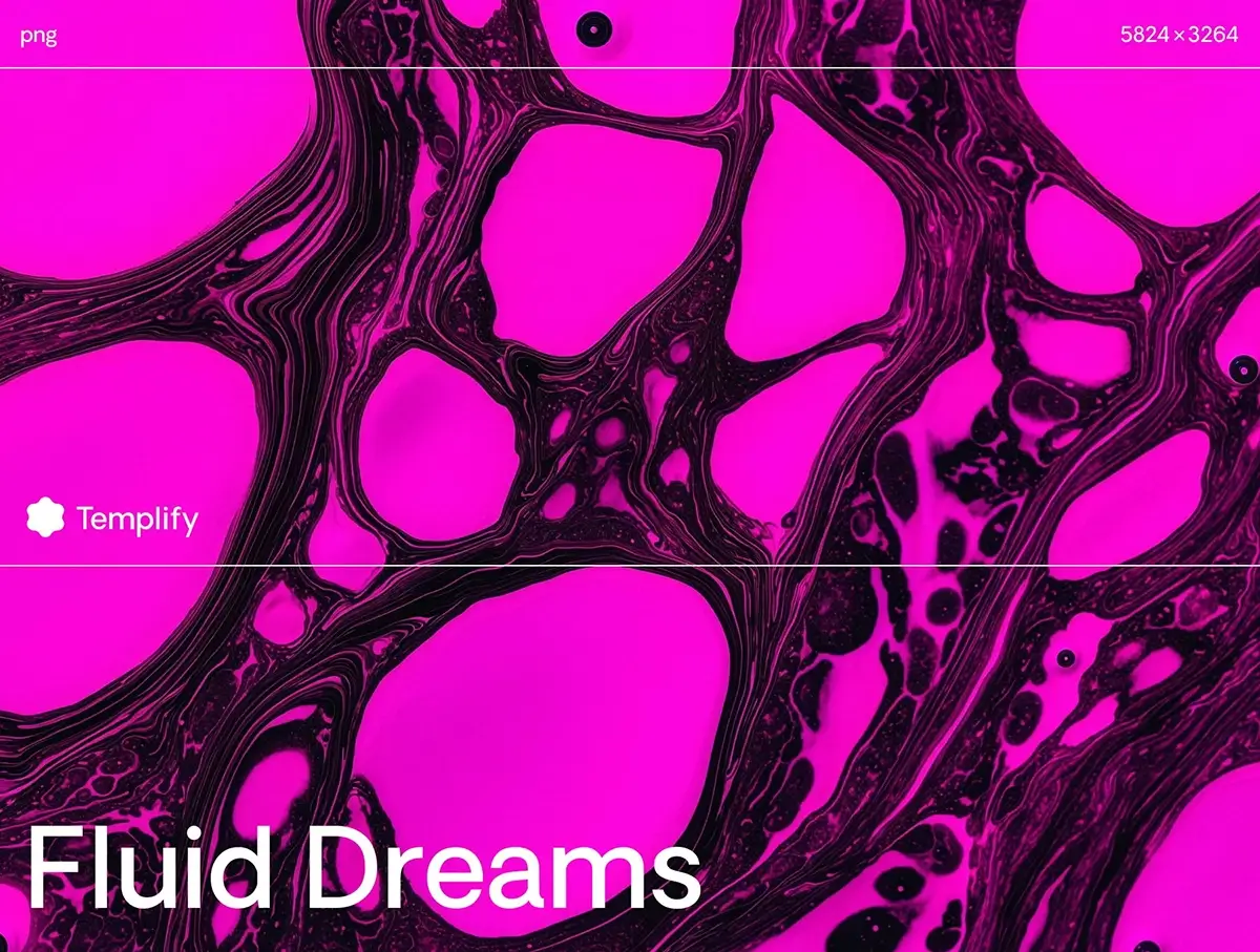 24款高清抽象艺术荧光色液态视觉冲击电光科幻背景底纹图片素材 Fluid Dreams Neon Edition Texture Background Pack