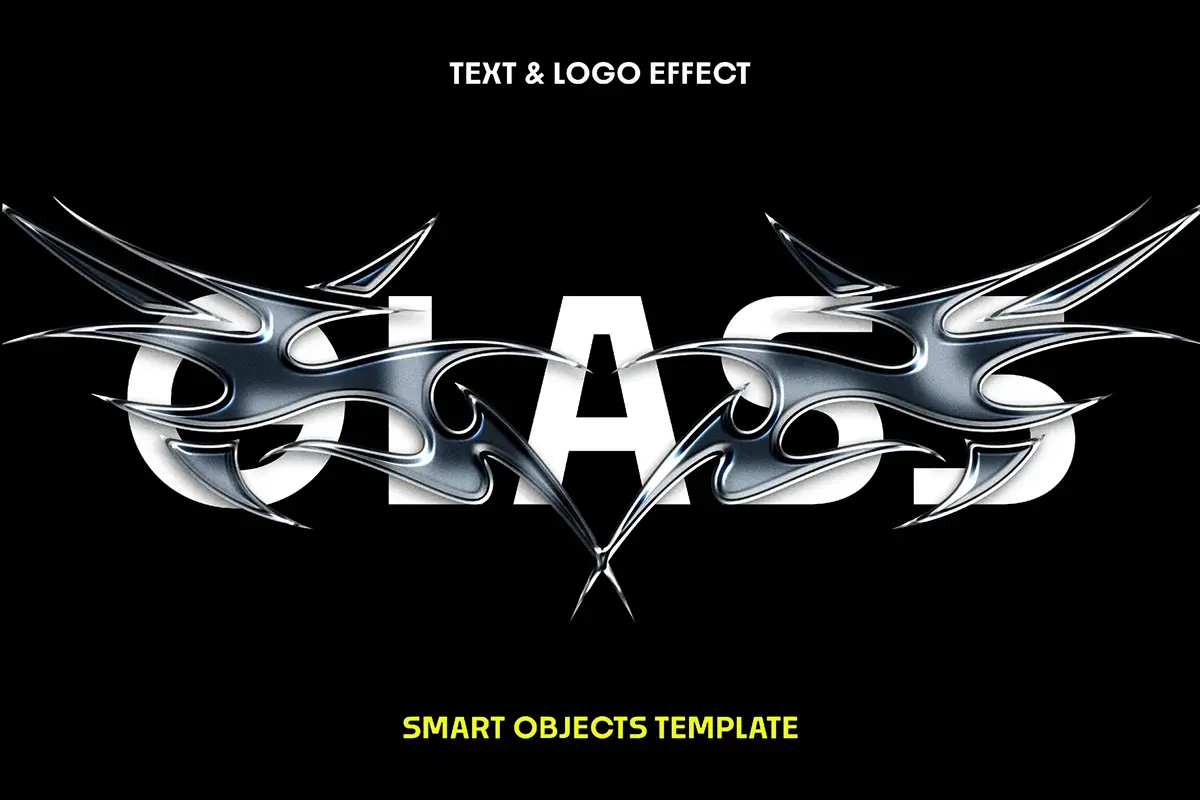 潮流时尚半透明雾化磨砂玻璃商标Logo标题设计ps特效字样机模板 Glass Text & Logo Effect